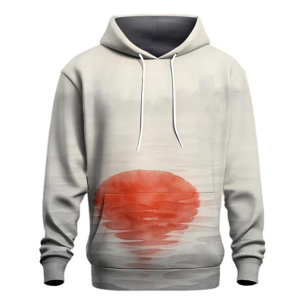 Watercolor Skyline Flag Of Japan hoodie designs