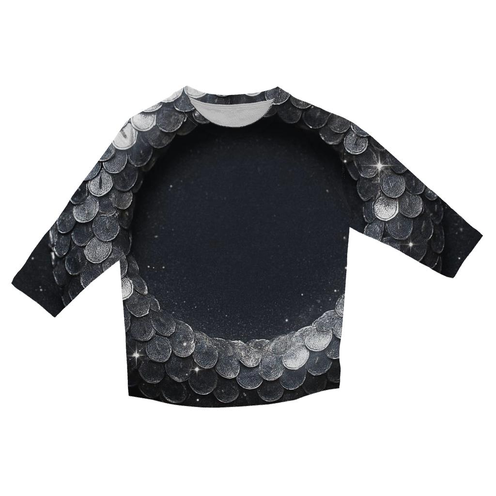Sequin Eclipse Orbit cotton quarter sleeve shirts