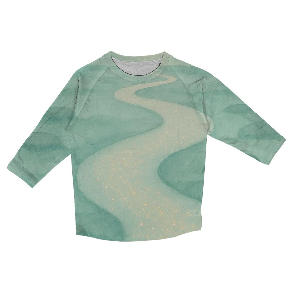 River Of Returning Light fashion 3/4 sleeve shirts