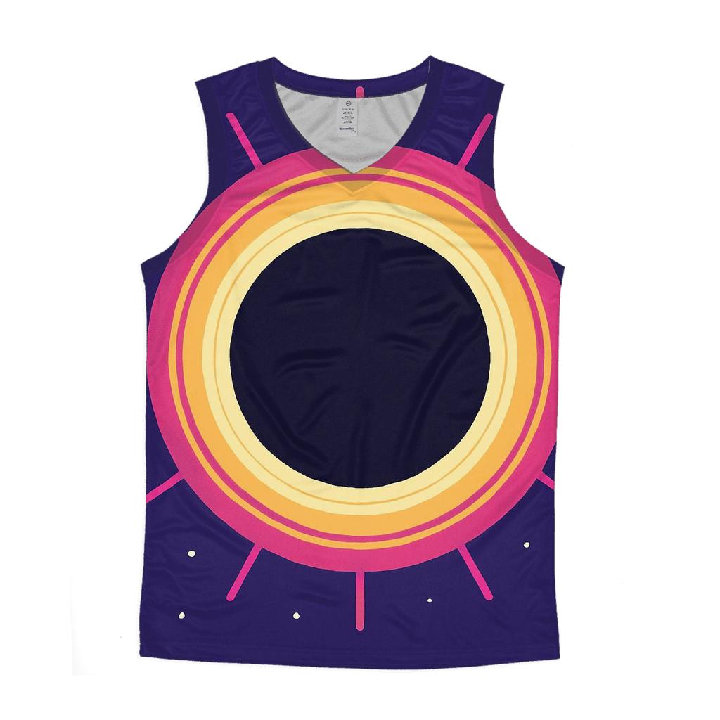 Eclipse Corona Lattice trendy fitted tank tops