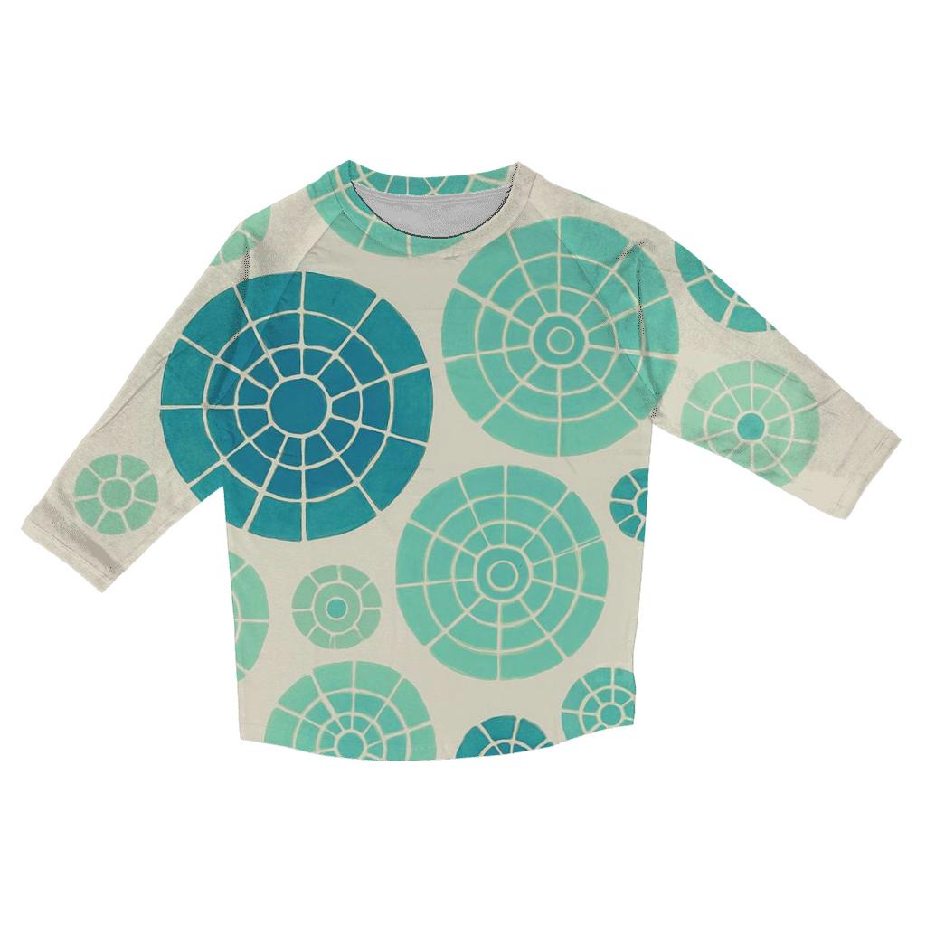 Kumo Star Cluster Rosette Drift personalized 3/4 sleeve tees