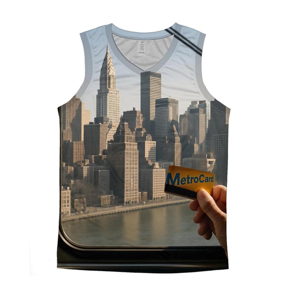 Roosevelt Island Tram Window Frame Of Midtown designer workout tanks