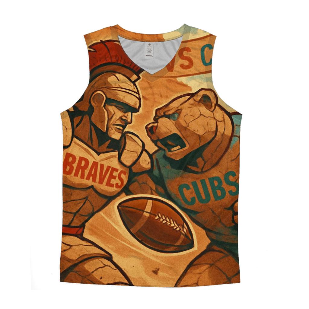 Desert Canyon Clash With Totem Mascots casual summer tank tops