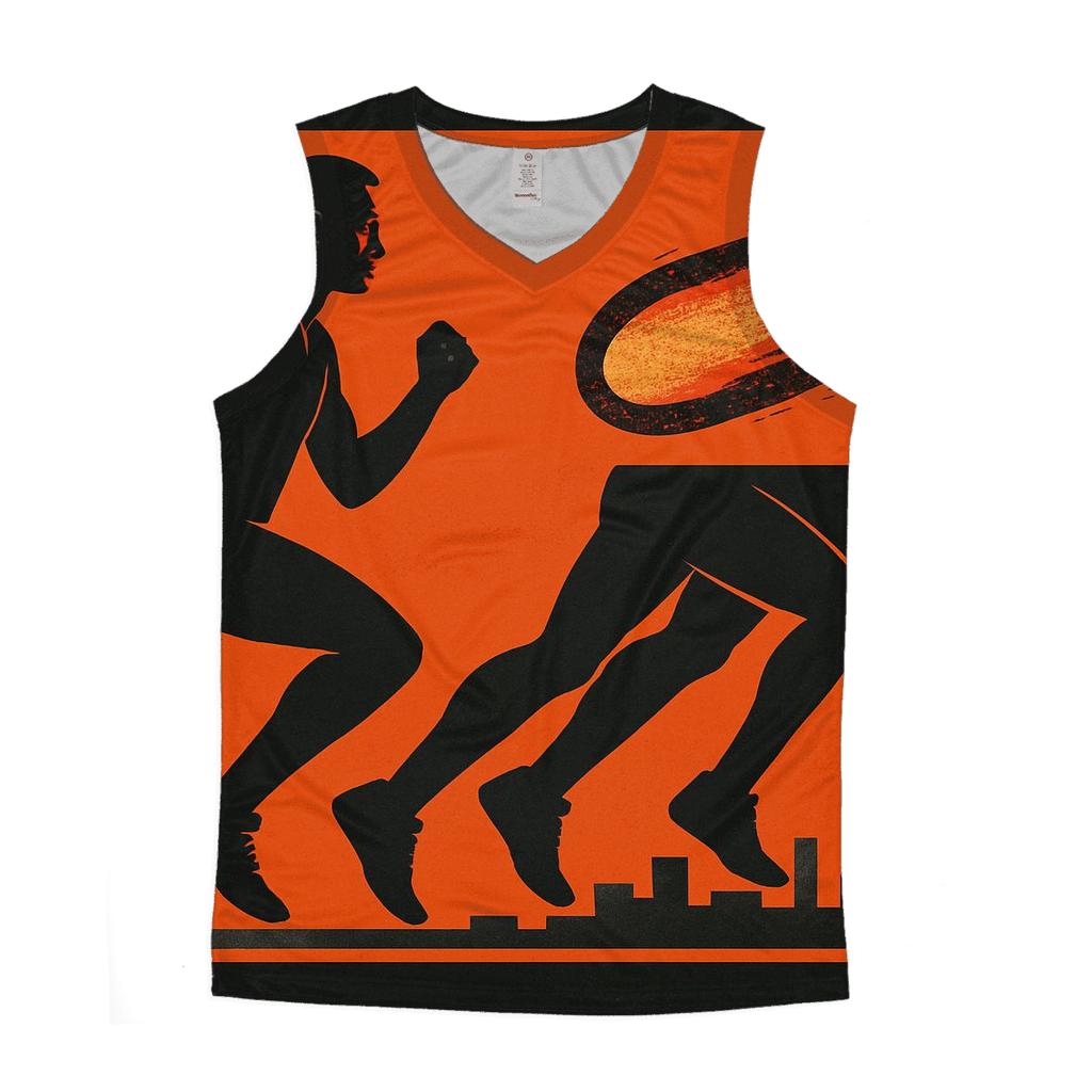Meteor Trail Marathon Runner stylish racerback tanks