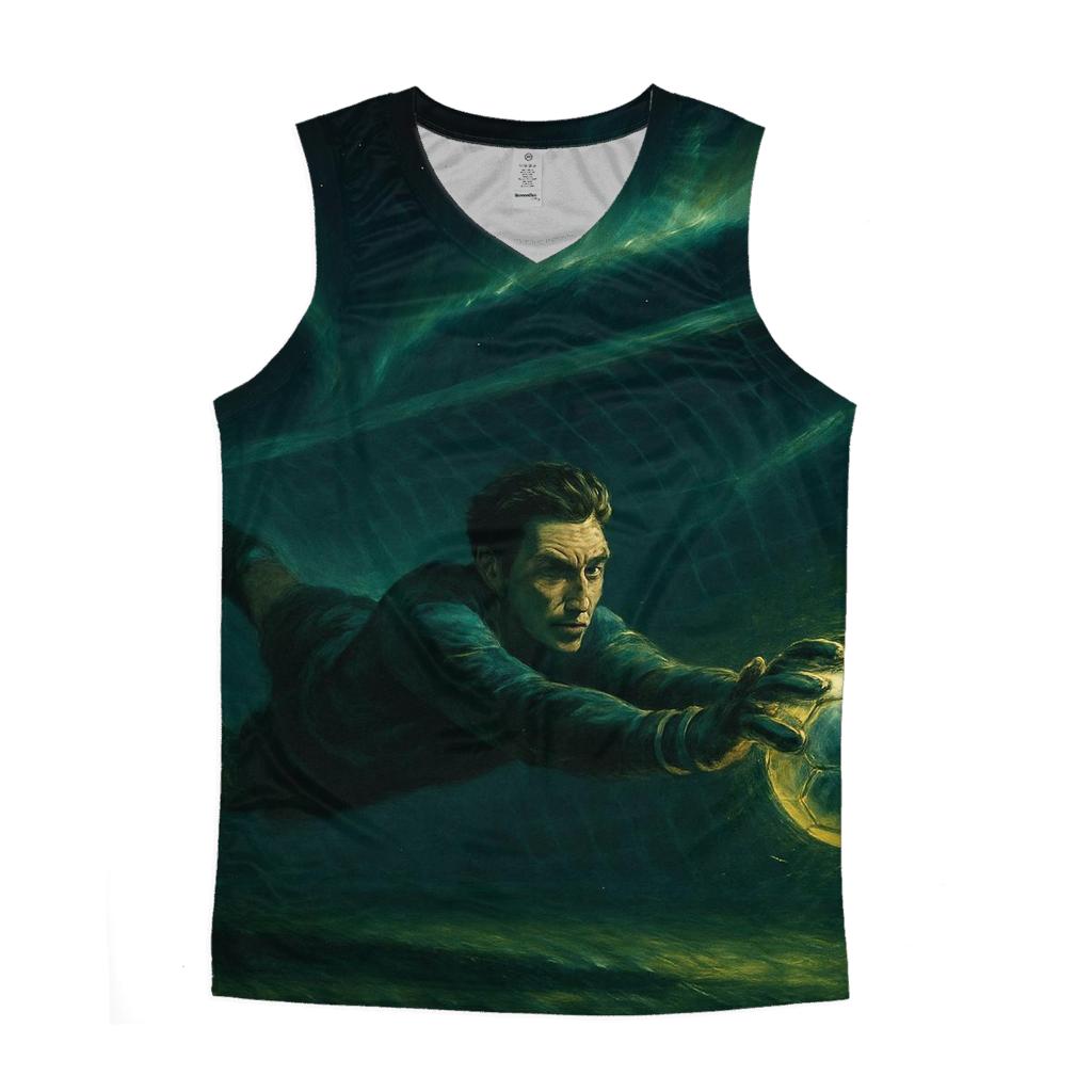 Aurora Goalkeeper Dive Save personalized athletic tanks