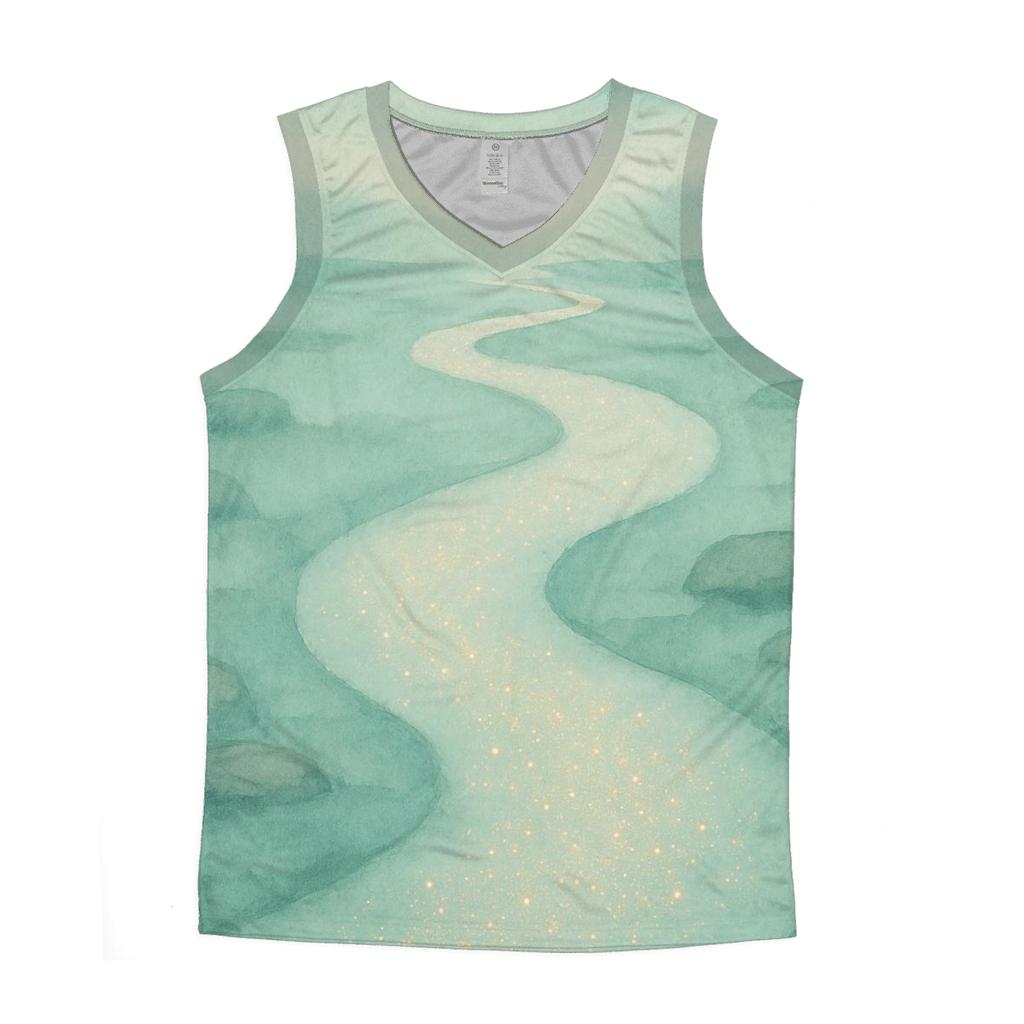 River Of Returning Light personalized athletic tanks