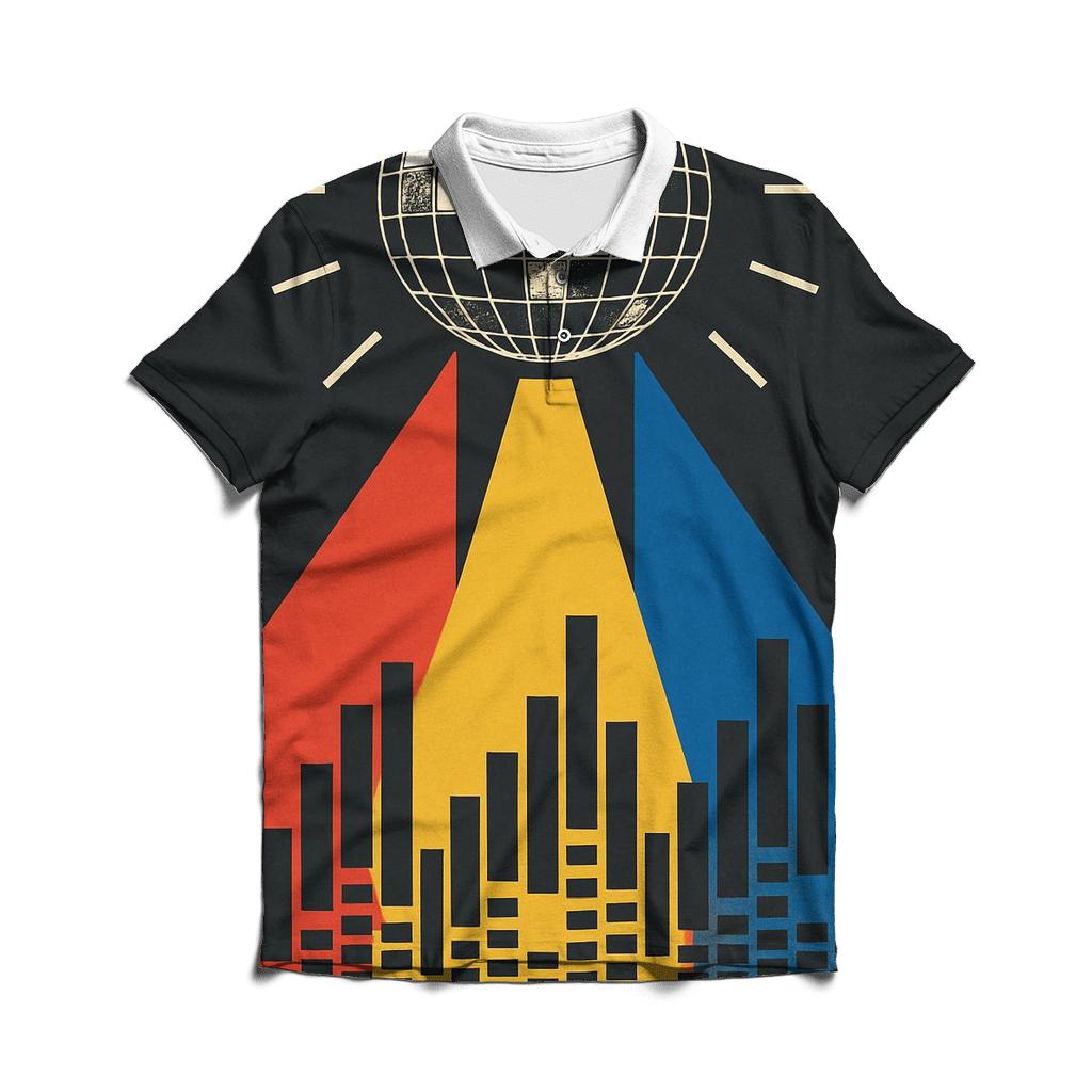 Disco Prism Skyline casual sports polo shirts