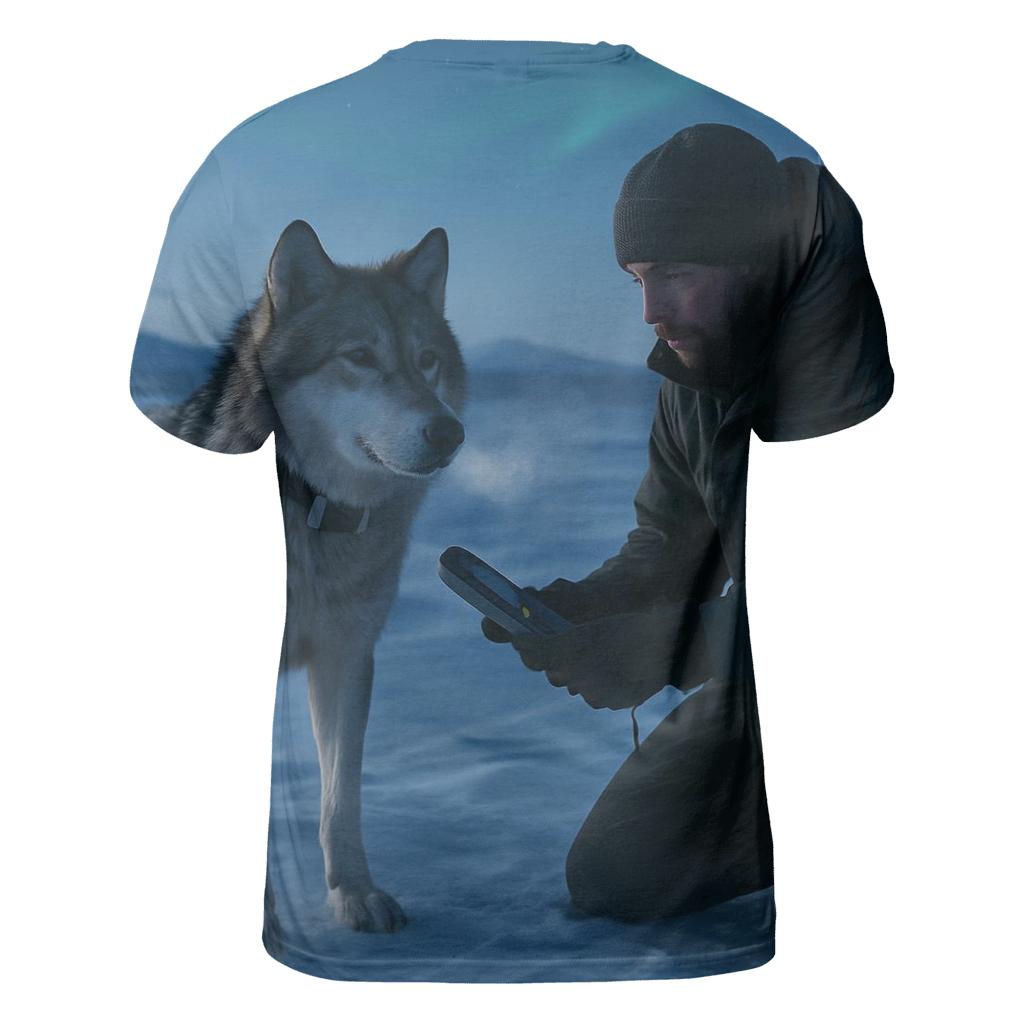 Radio Collar Field Check In Arctic Twilight custom all-over print shirts