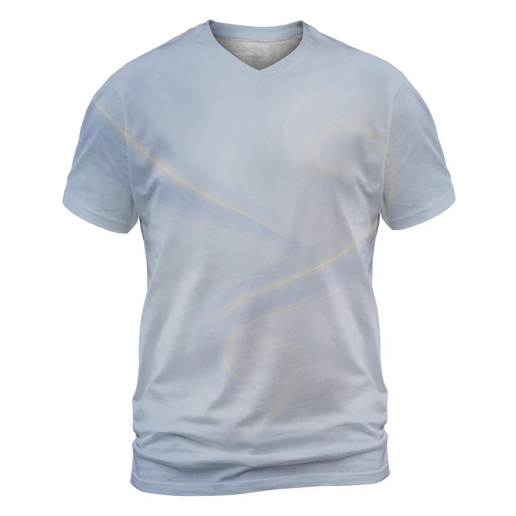 Breathline Aurora vibrant all-over design tees