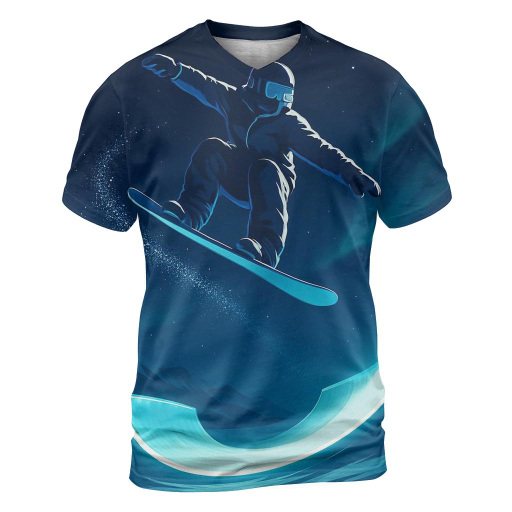 Lunar Halfpipe Snowboard Flight custom all-over print shirts