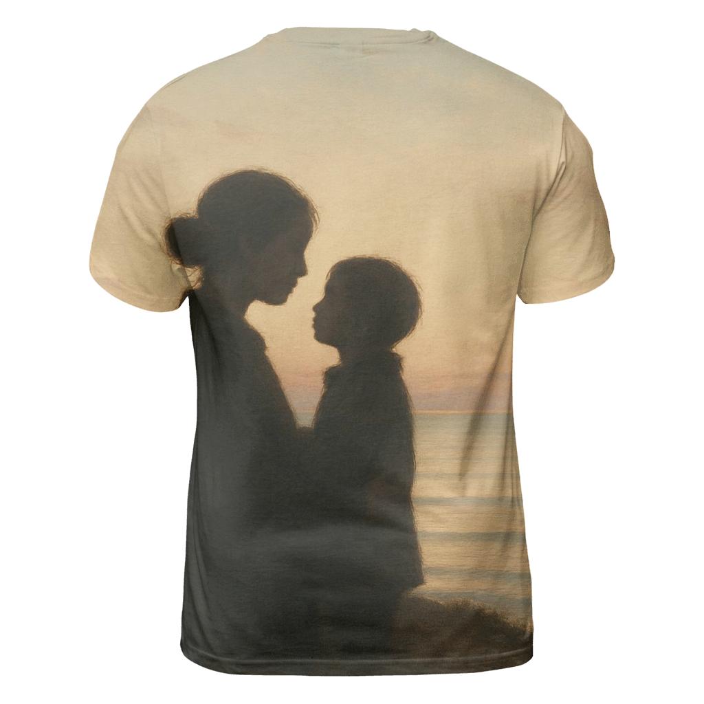 Where Her Heart Became My Horizon designer pattern shirts