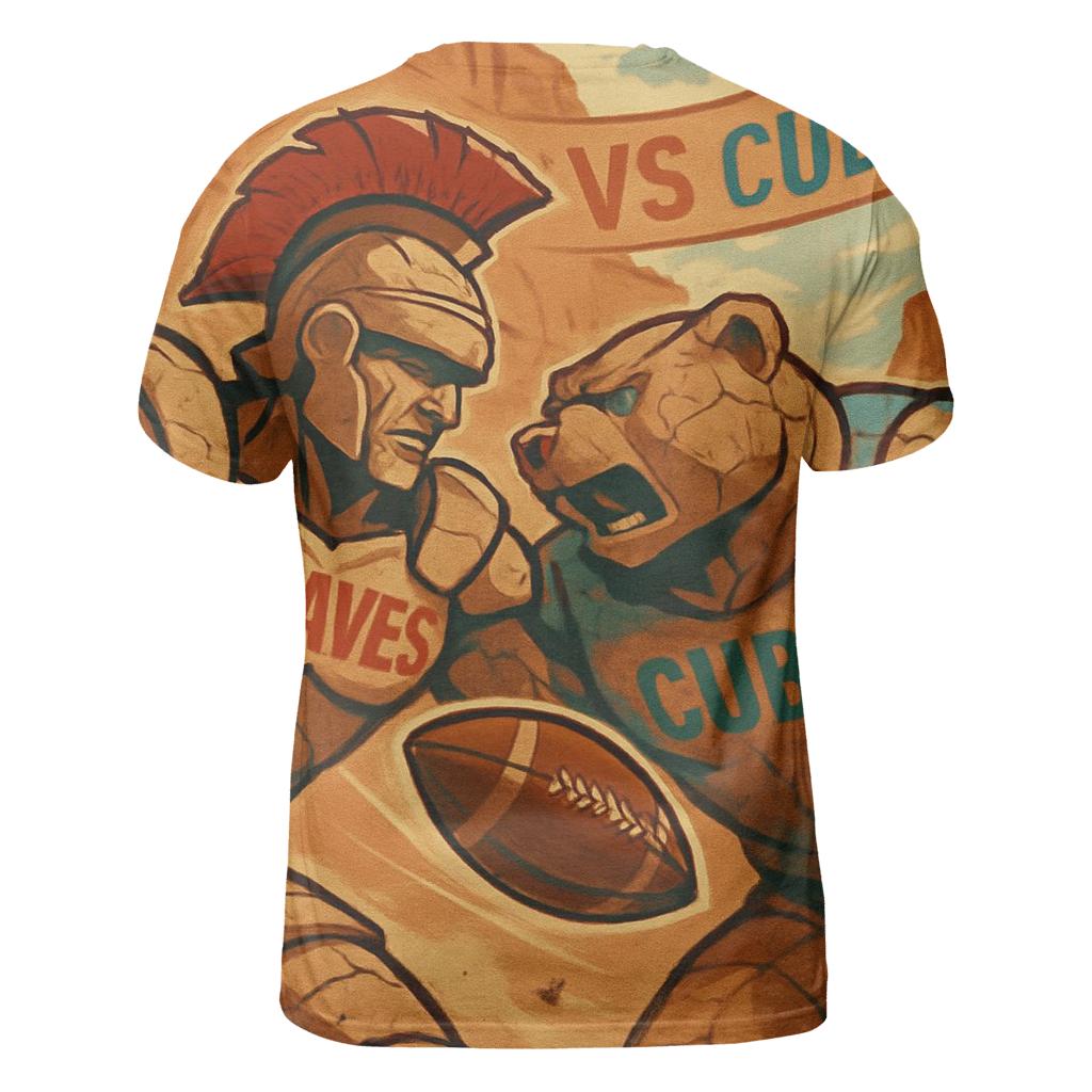 Desert Canyon Clash With Totem Mascots personalized full print shirts
