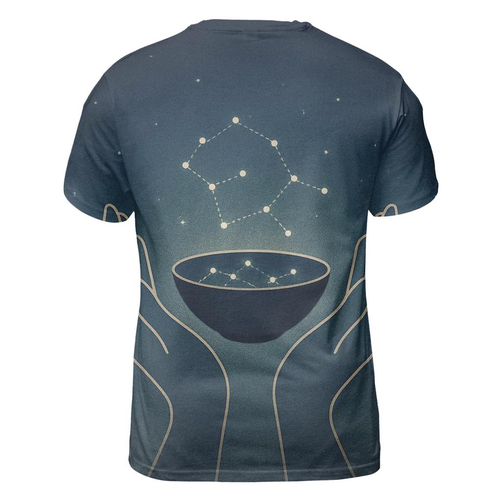 Open Palm Constellation Bowl unique graphic print tees