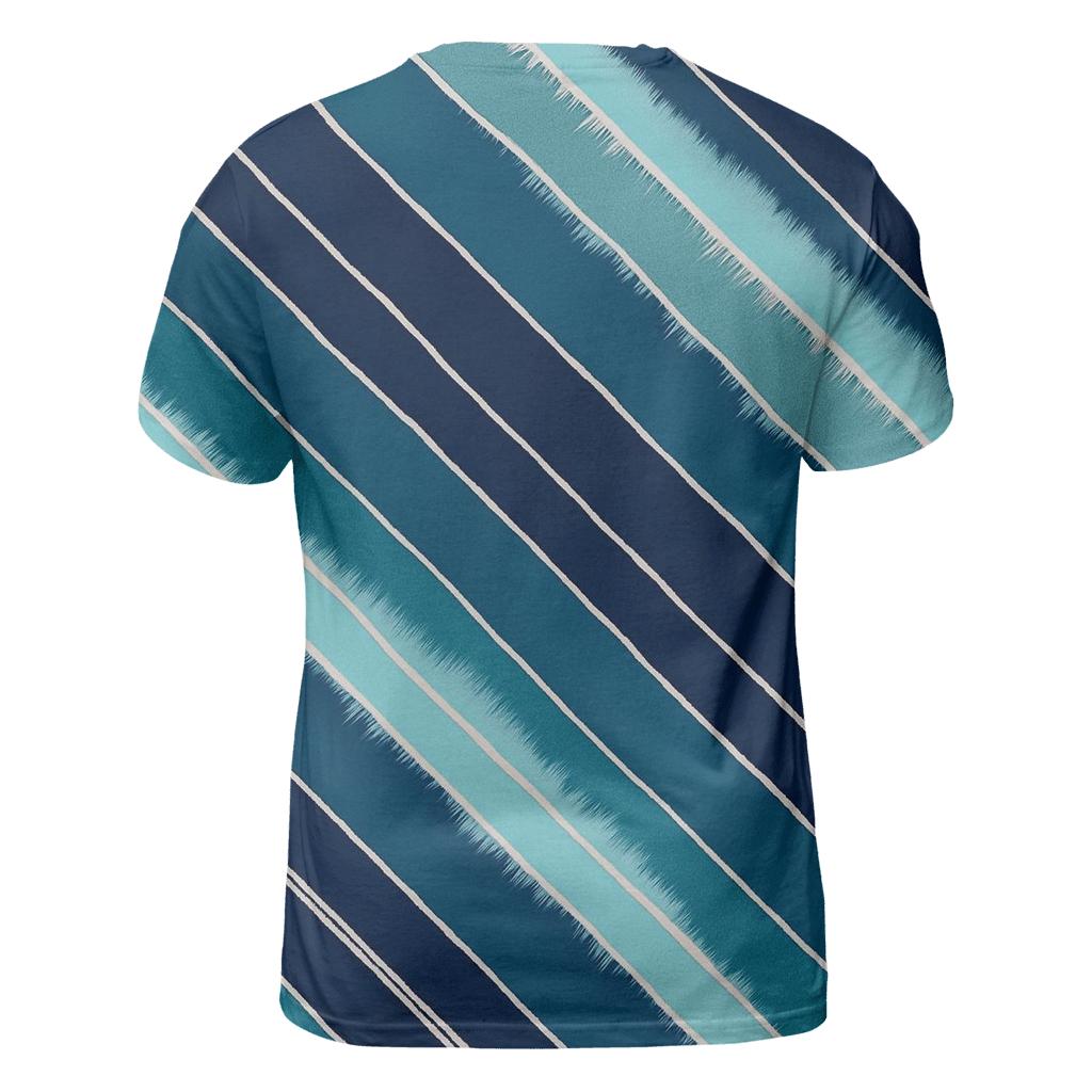 Arashi Diagonal Ion Storm Sweep creative print fashion shirts