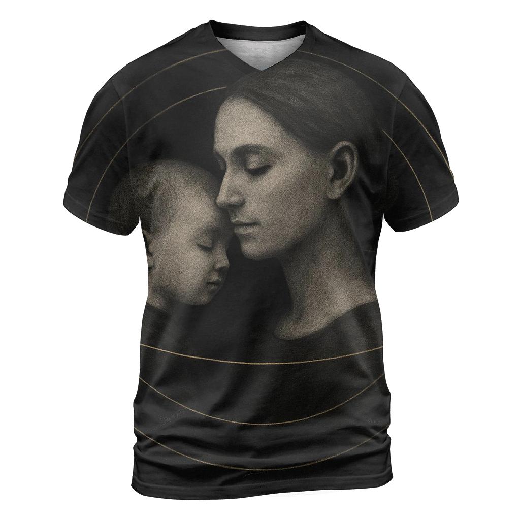 Her Voice Like Gravity Holding Me Close trendy printed shirt styles