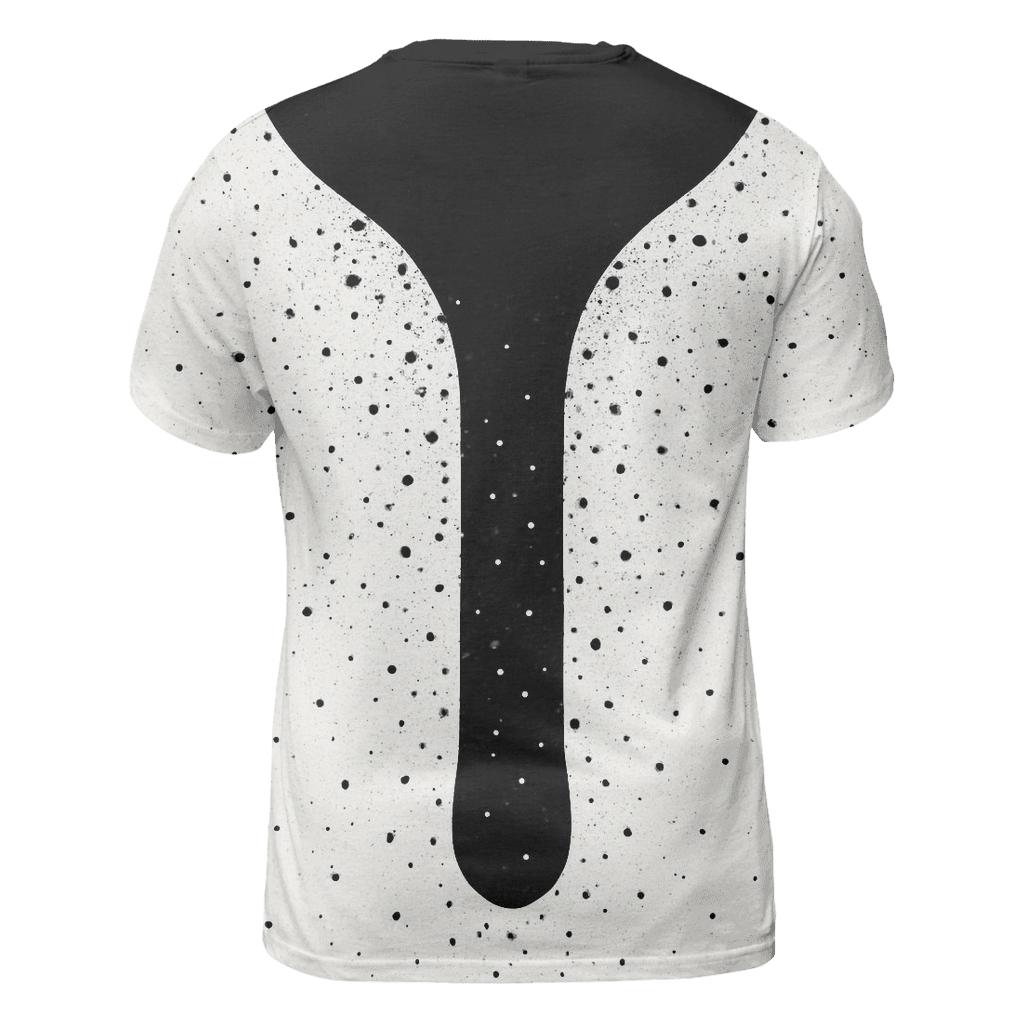 Ink Drip Constellation vibrant all-over design tees