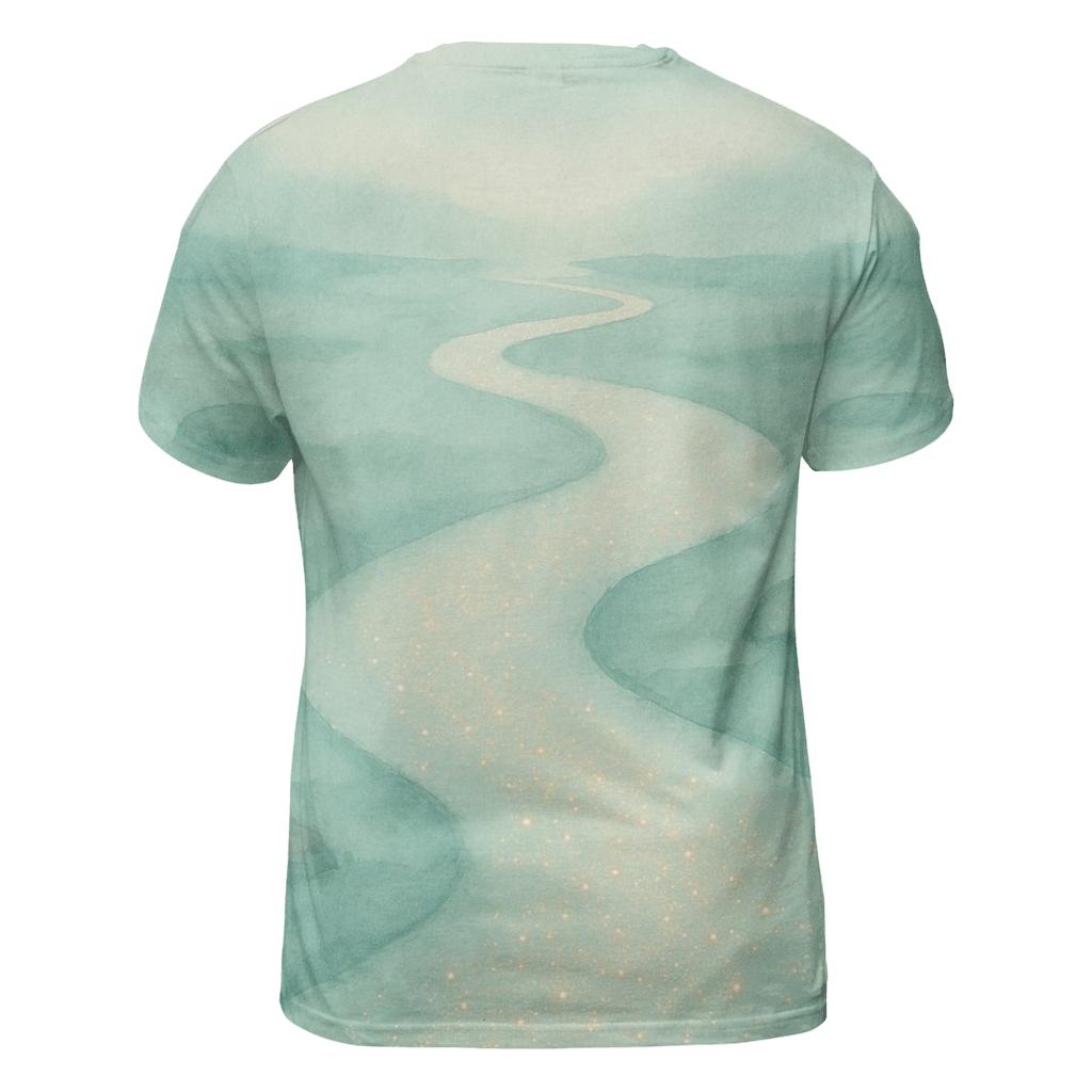 River Of Returning Light trendy printed shirt styles