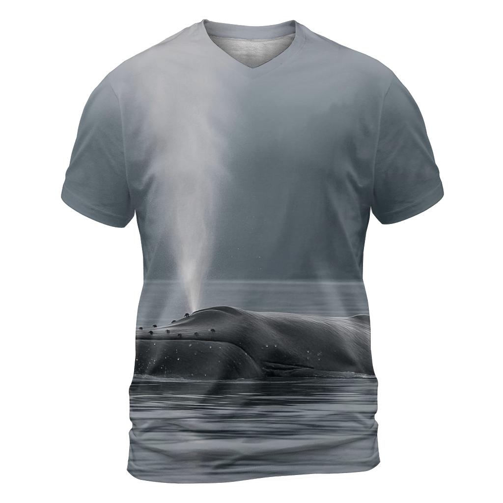 Mist Channel Passage Humpback Whale personalized full print shirts