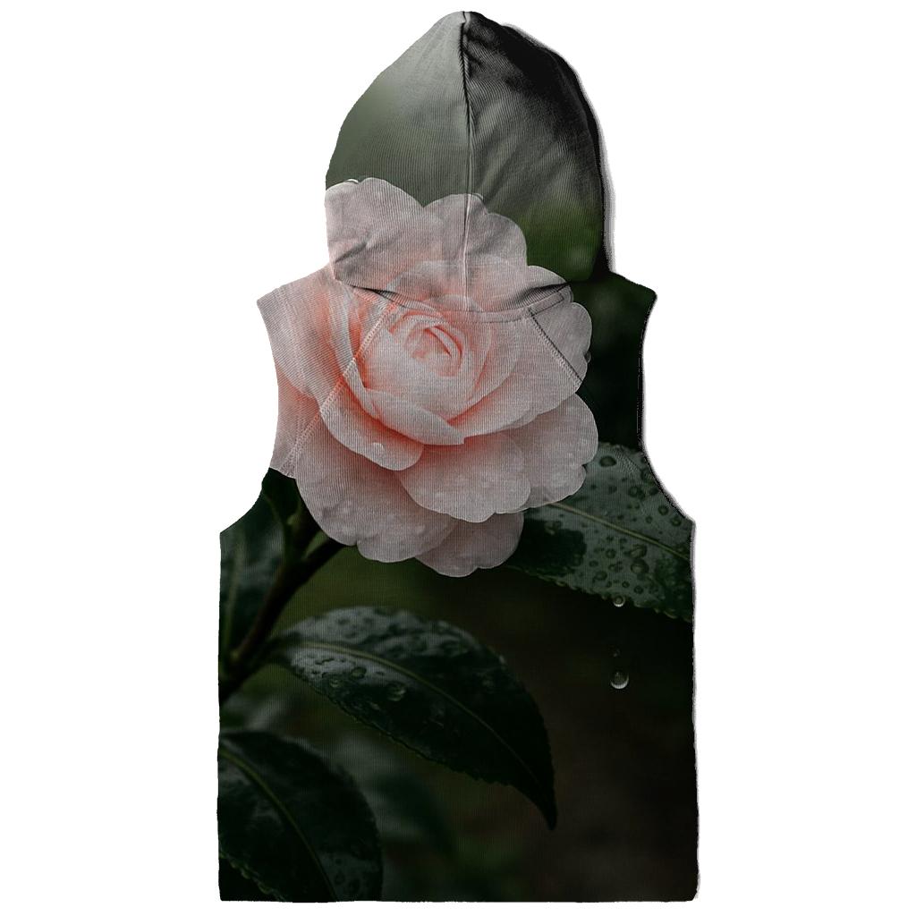 Tea Plantation Camellia Blossom After Rain hoodie styles