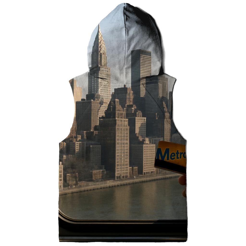 Roosevelt Island Tram Window Frame Of Midtown zip-up hoodies