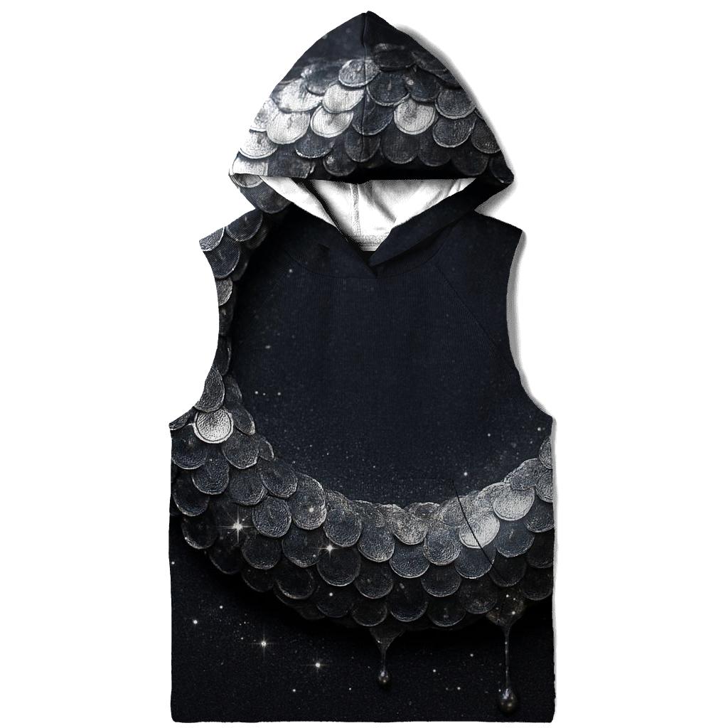 Sequin Eclipse Orbit printed hoodies