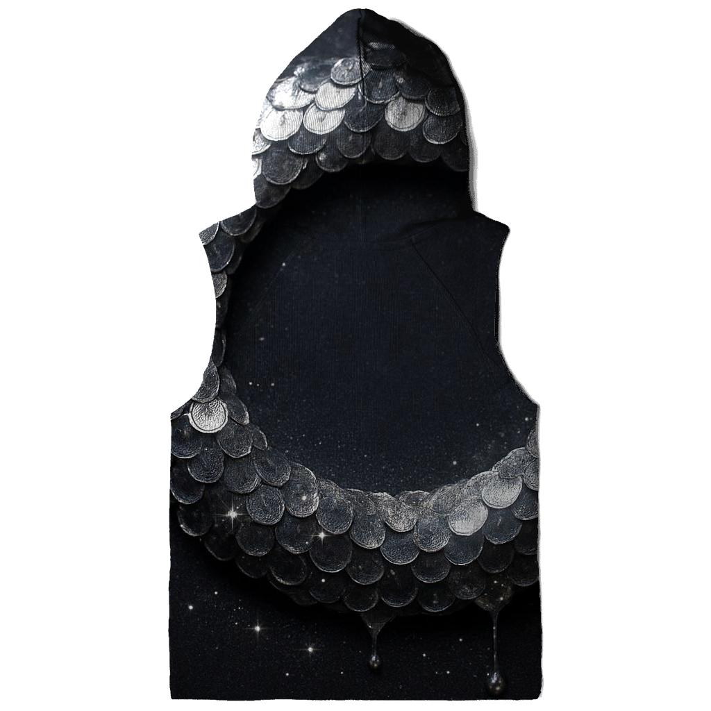 Sequin Eclipse Orbit printed hoodies