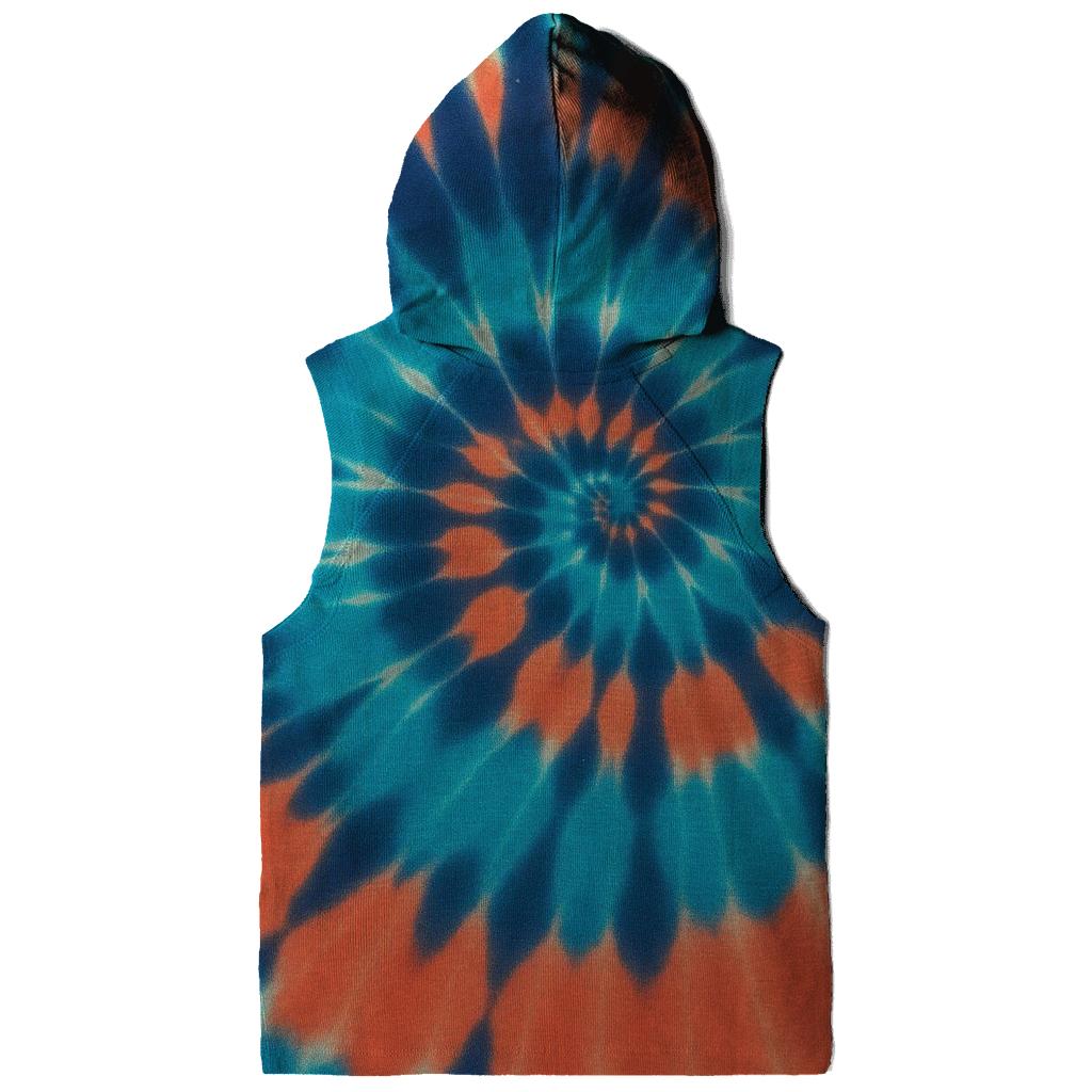 Helix Spiral Overdye Nebula custom hoodies