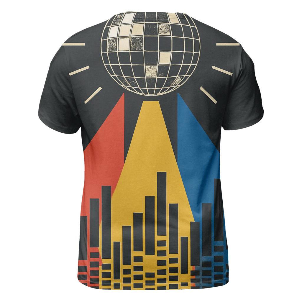 Disco Prism Skyline unique graphic print tees