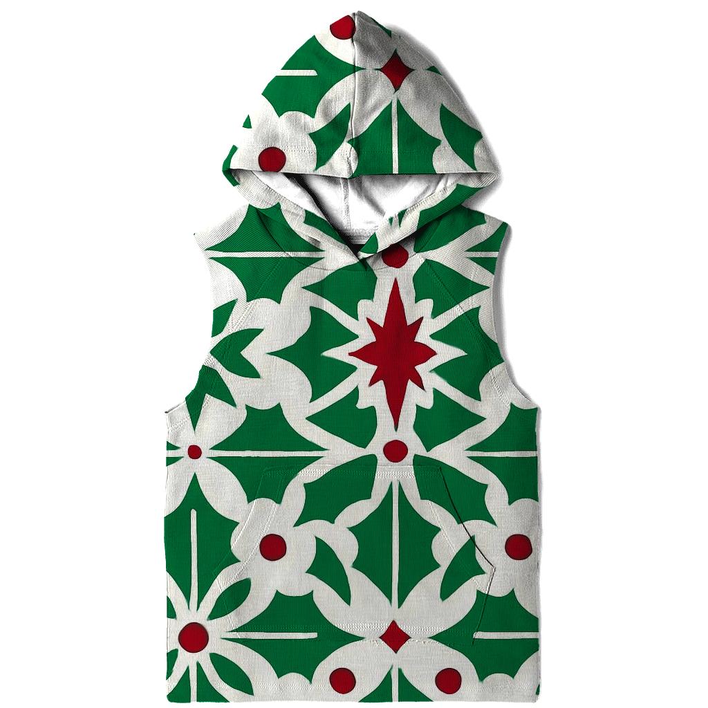 Holly Star Lattice Carol designer hoodies