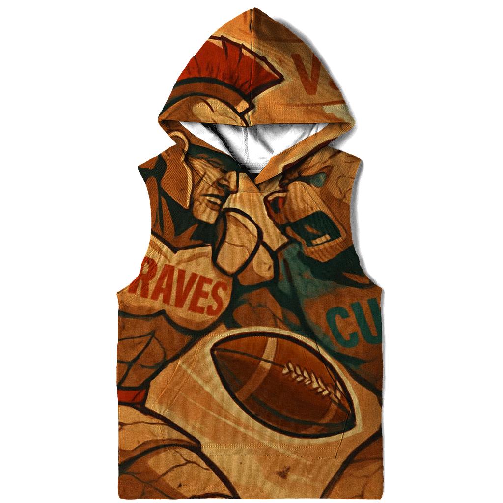 Desert Canyon Clash With Totem Mascots graphic hoodies