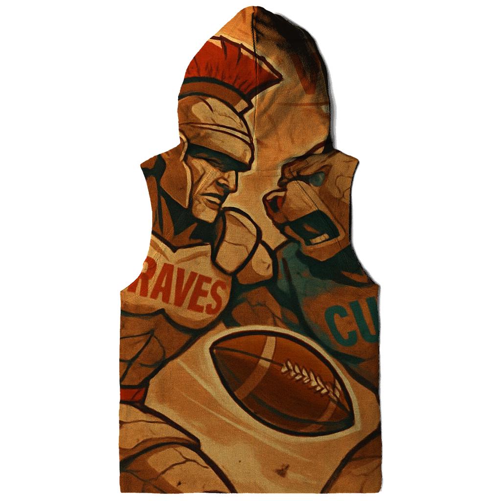 Desert Canyon Clash With Totem Mascots graphic hoodies