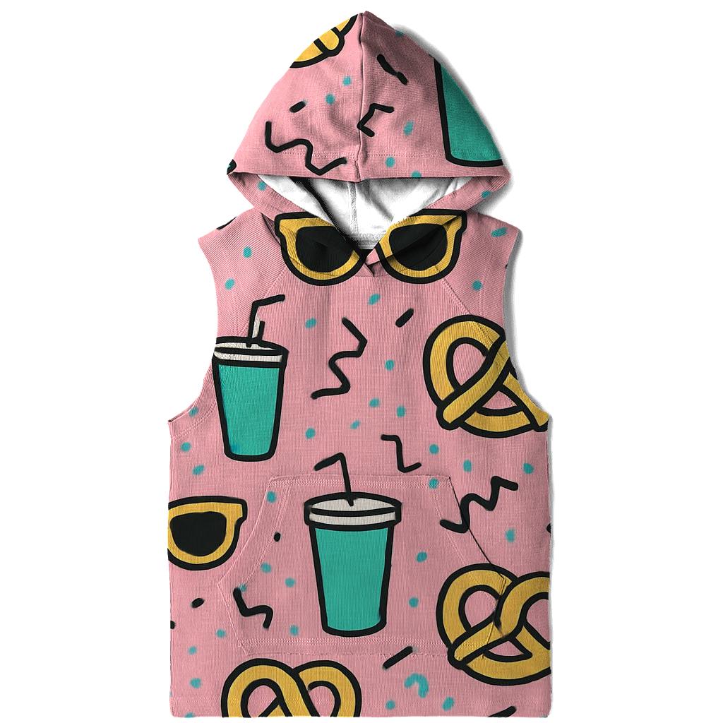 Mall Food Court Pattern Parade hoodie designs