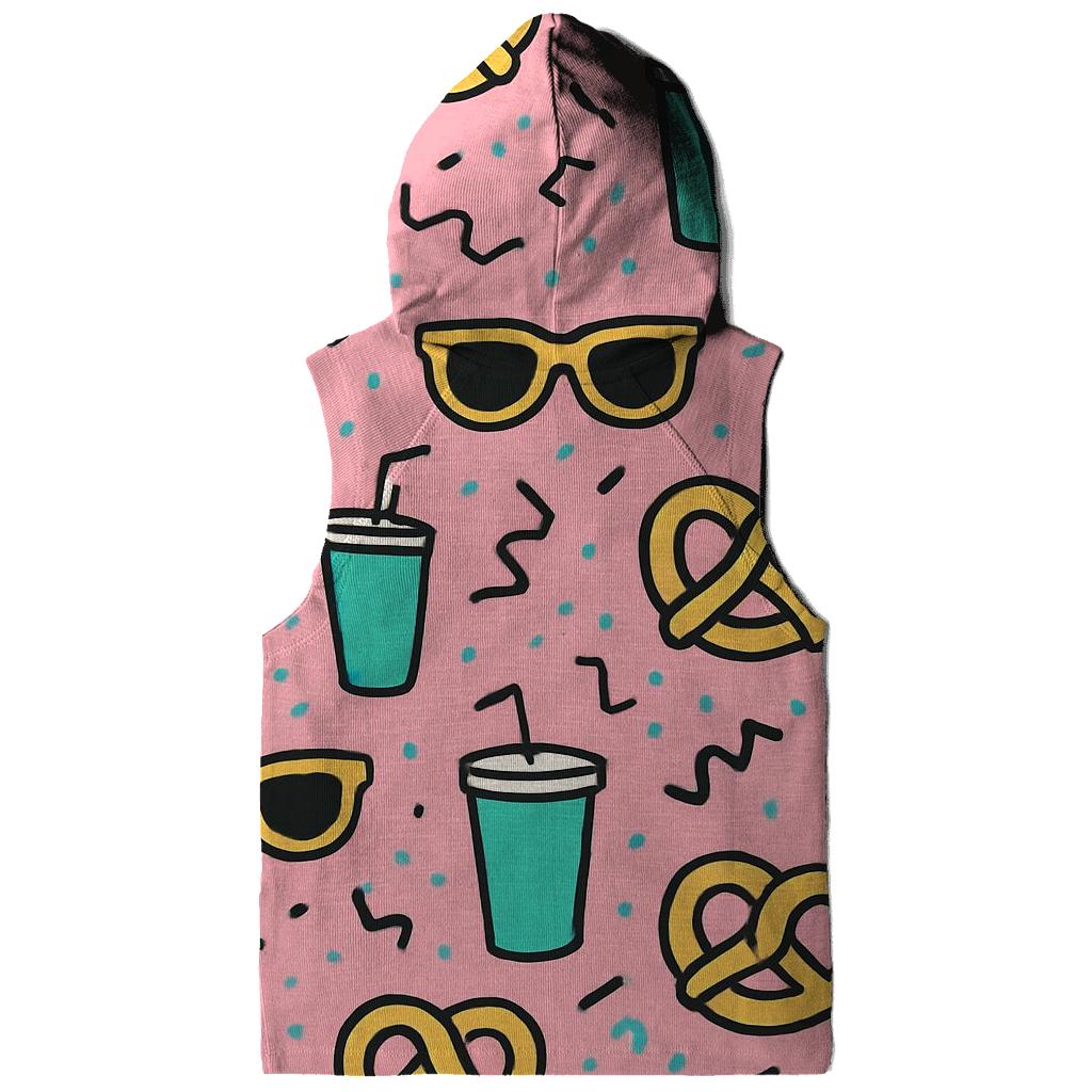 Mall Food Court Pattern Parade hoodie designs