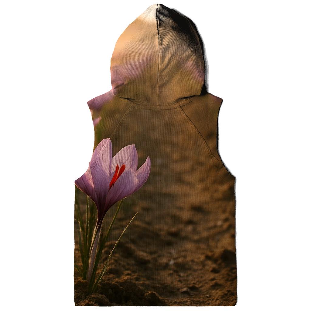 Saffron Crocus Harvest Rows At Dawn hoodie trends