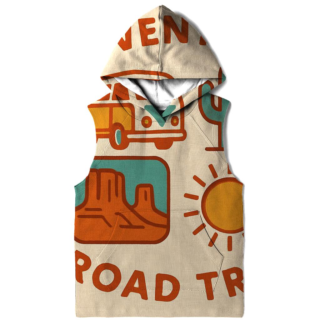 Sunbaked Desert Camper Badges premium hoodies