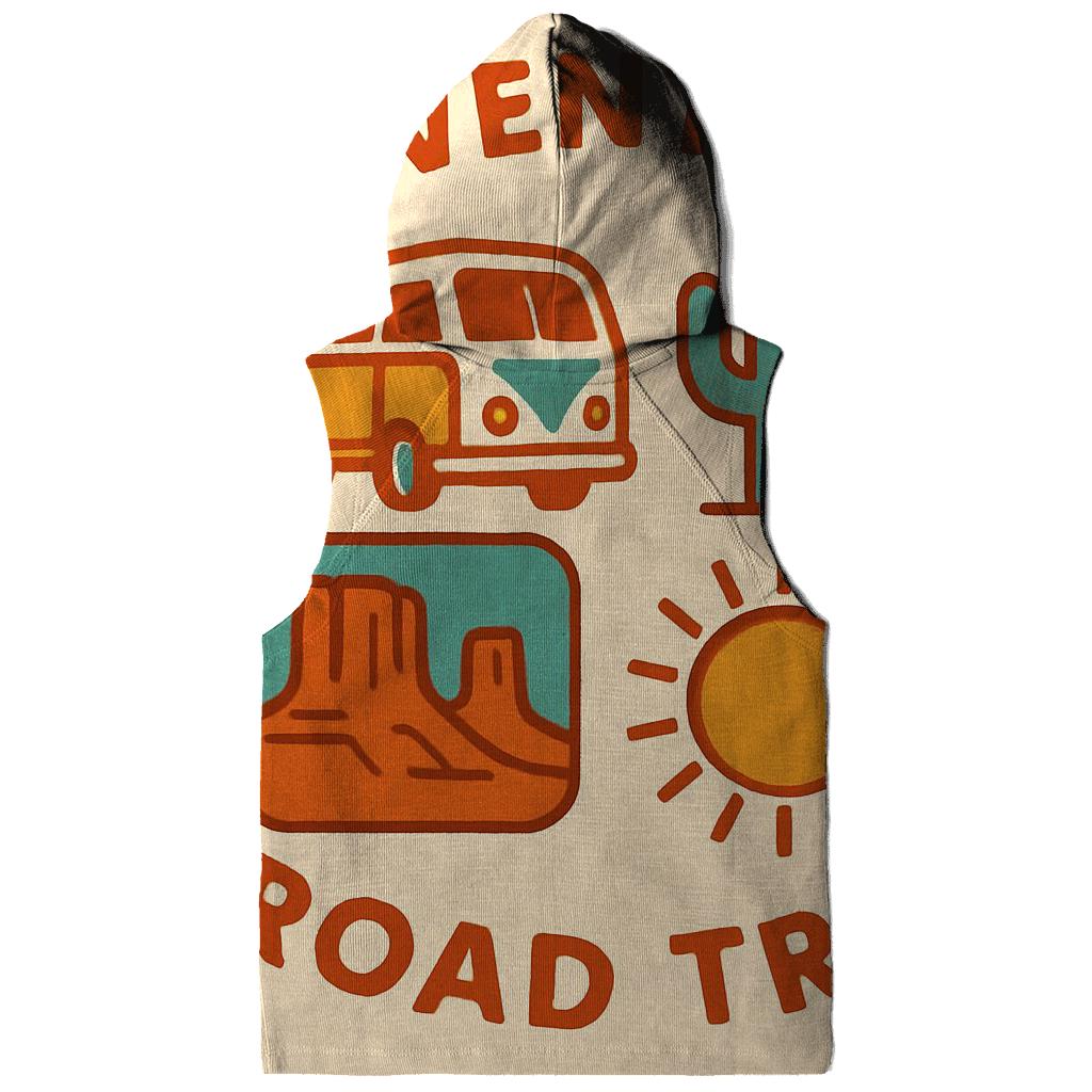 Sunbaked Desert Camper Badges premium hoodies