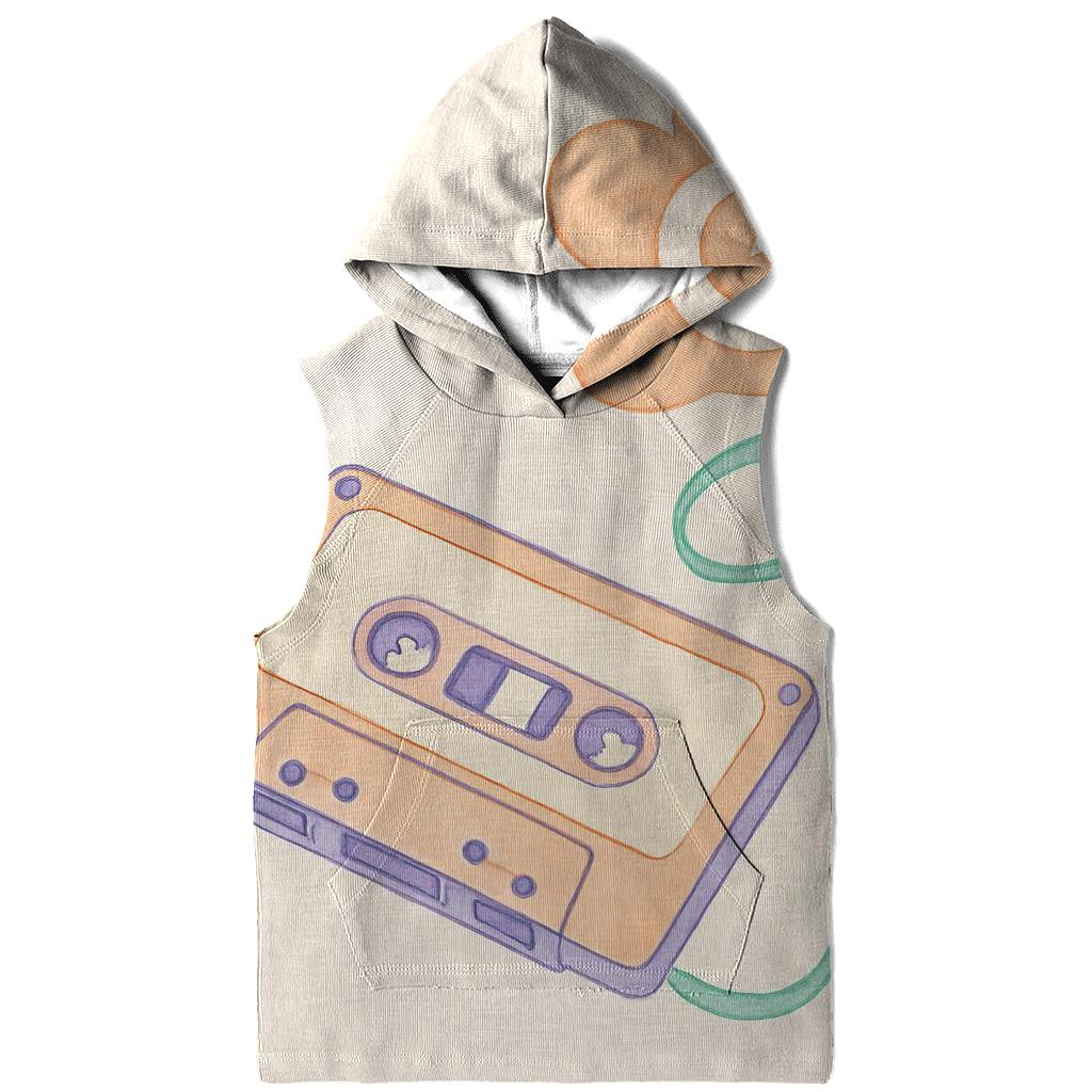 Cassette Ribbon Bloom hoodies fashion