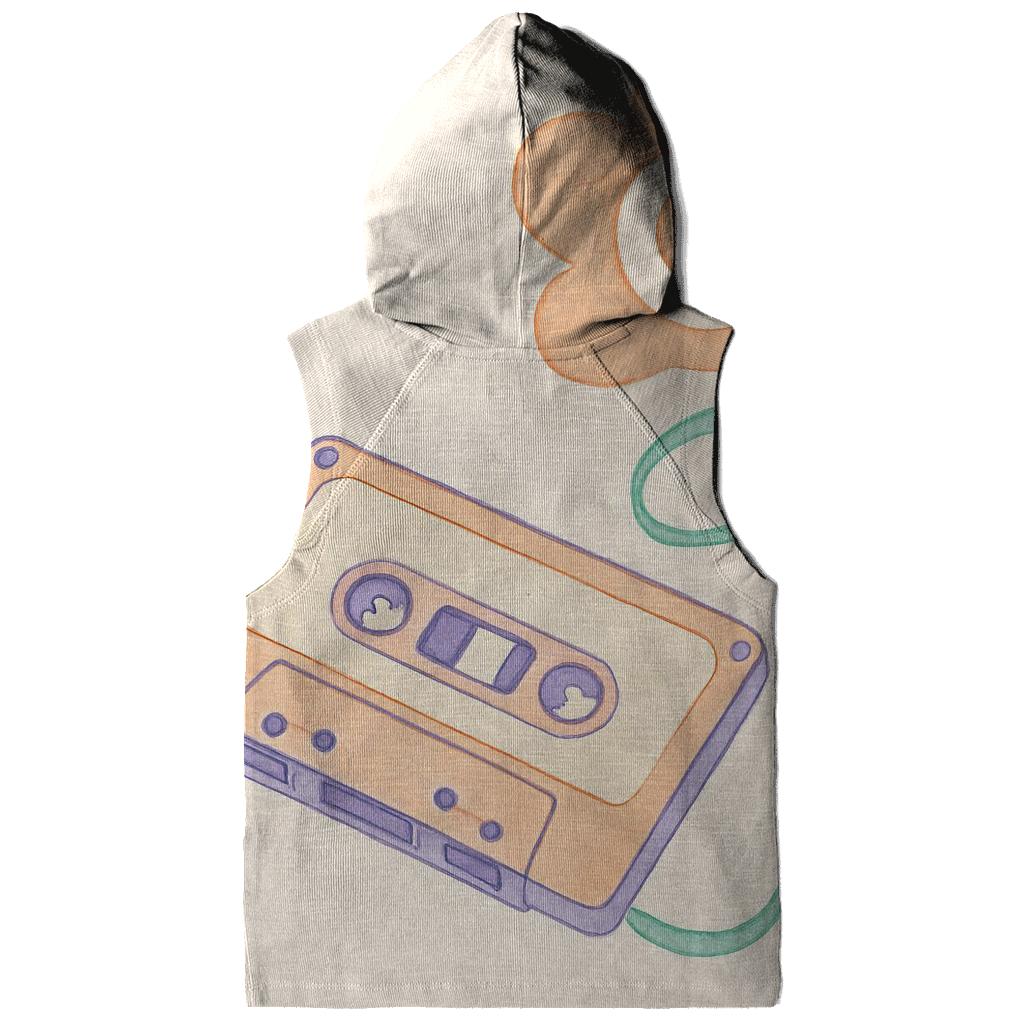 Cassette Ribbon Bloom hoodies fashion