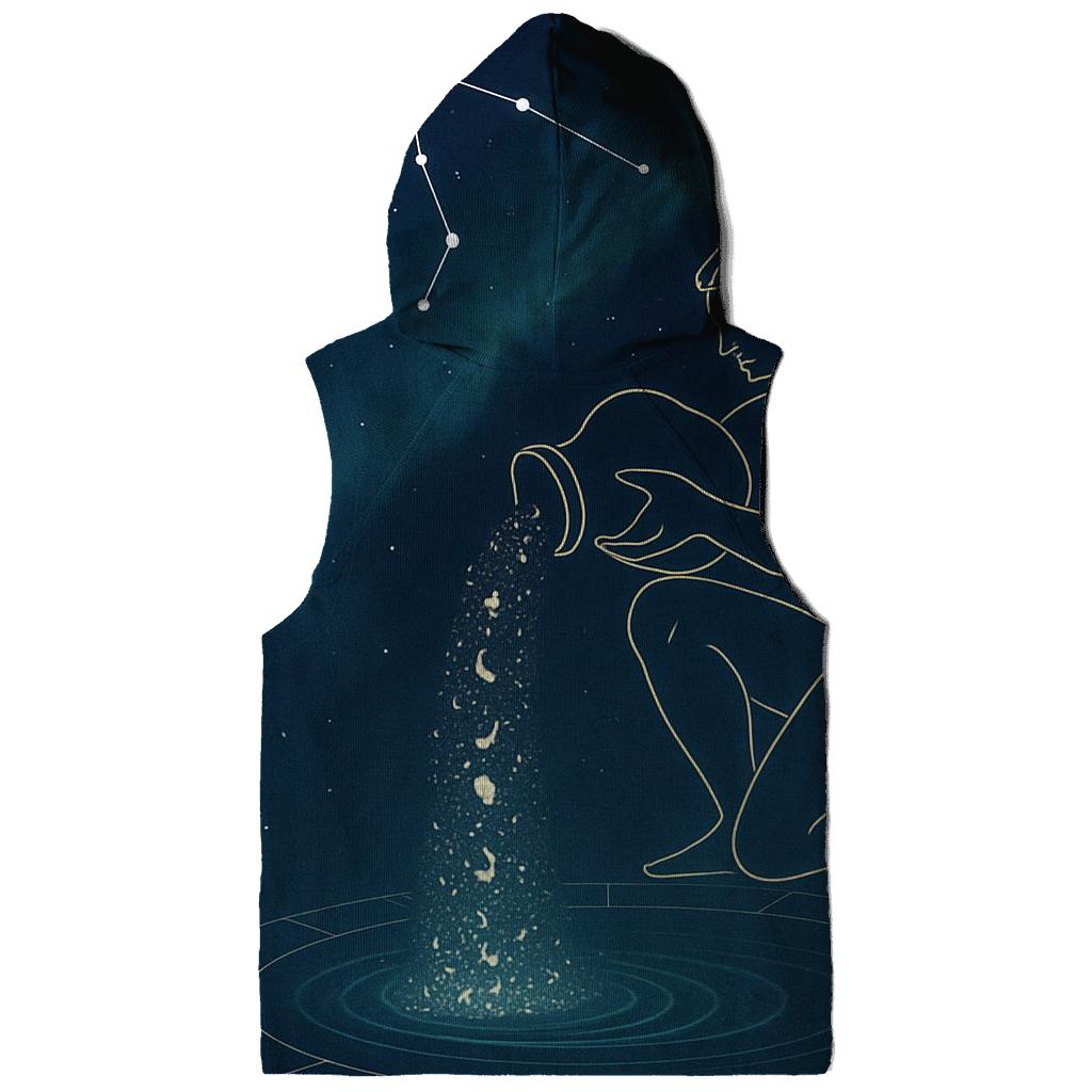 Aquarius Water Bearer Star Pour custom hoodies
