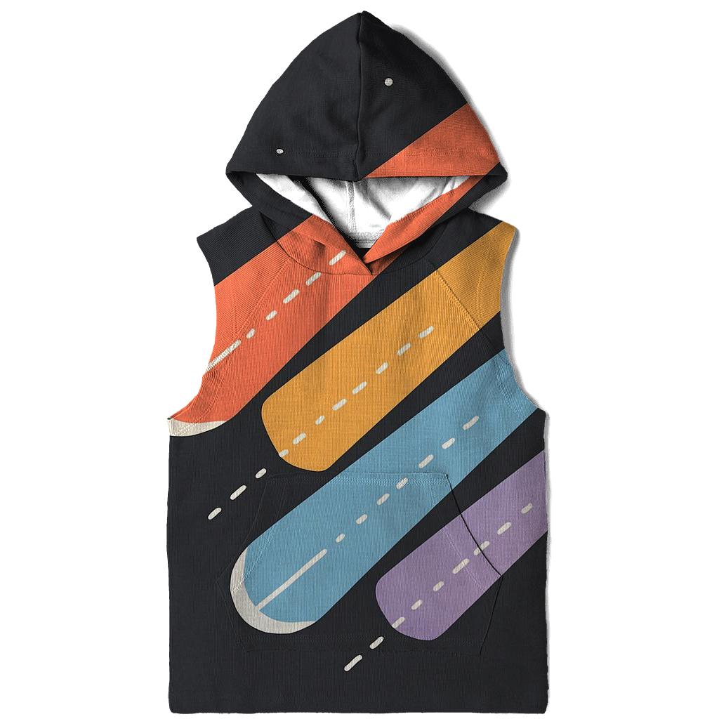 Comet Trail Overprint Parade hoodies fashion