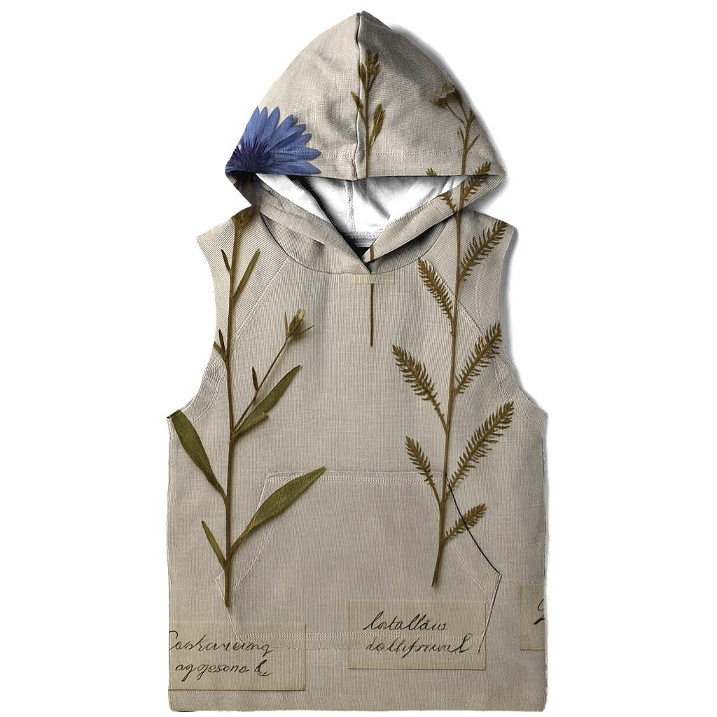Herbarium Pressed Wildflowers On Archival Paper hoodie styles