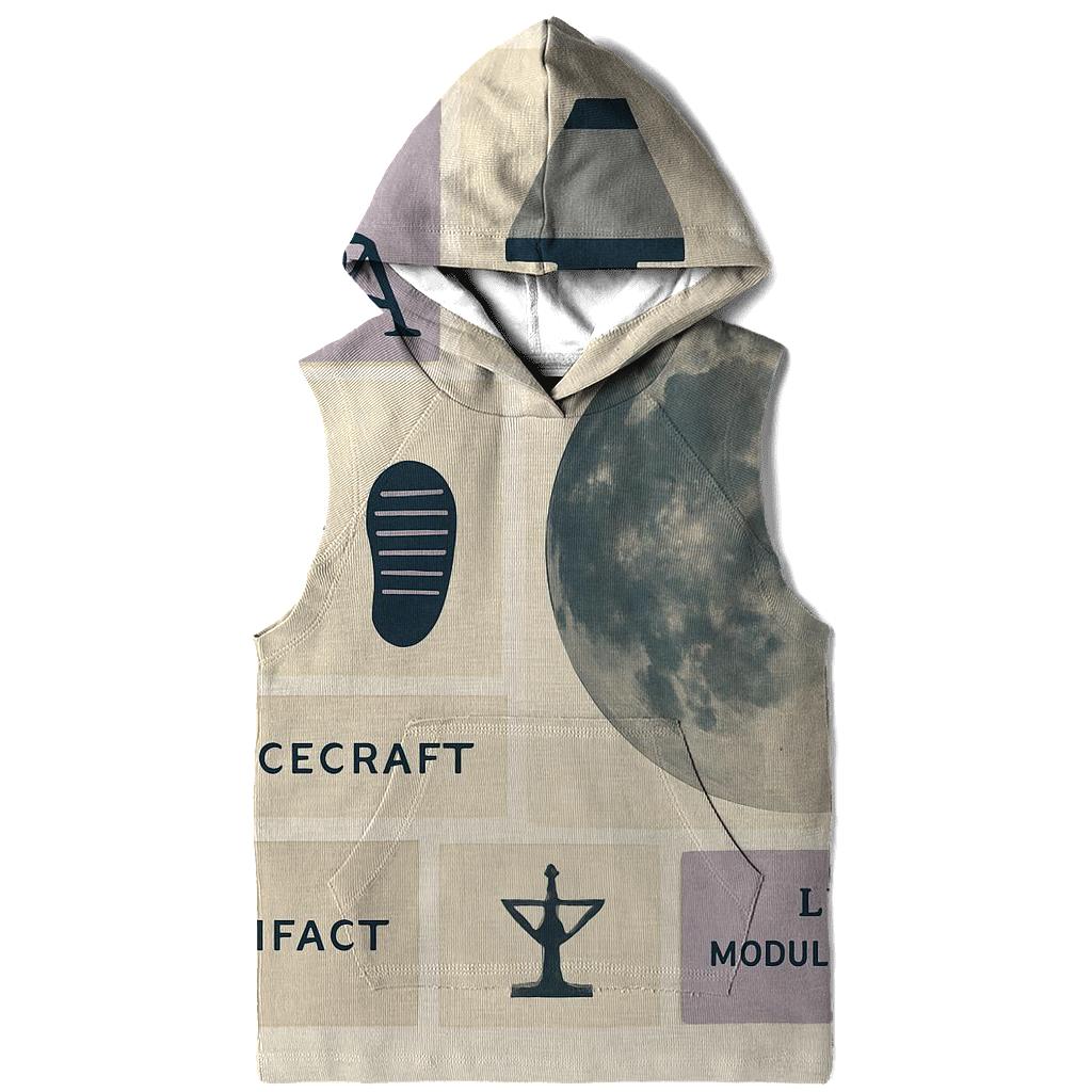 Lunar Museum Collage Grid graphic hoodies