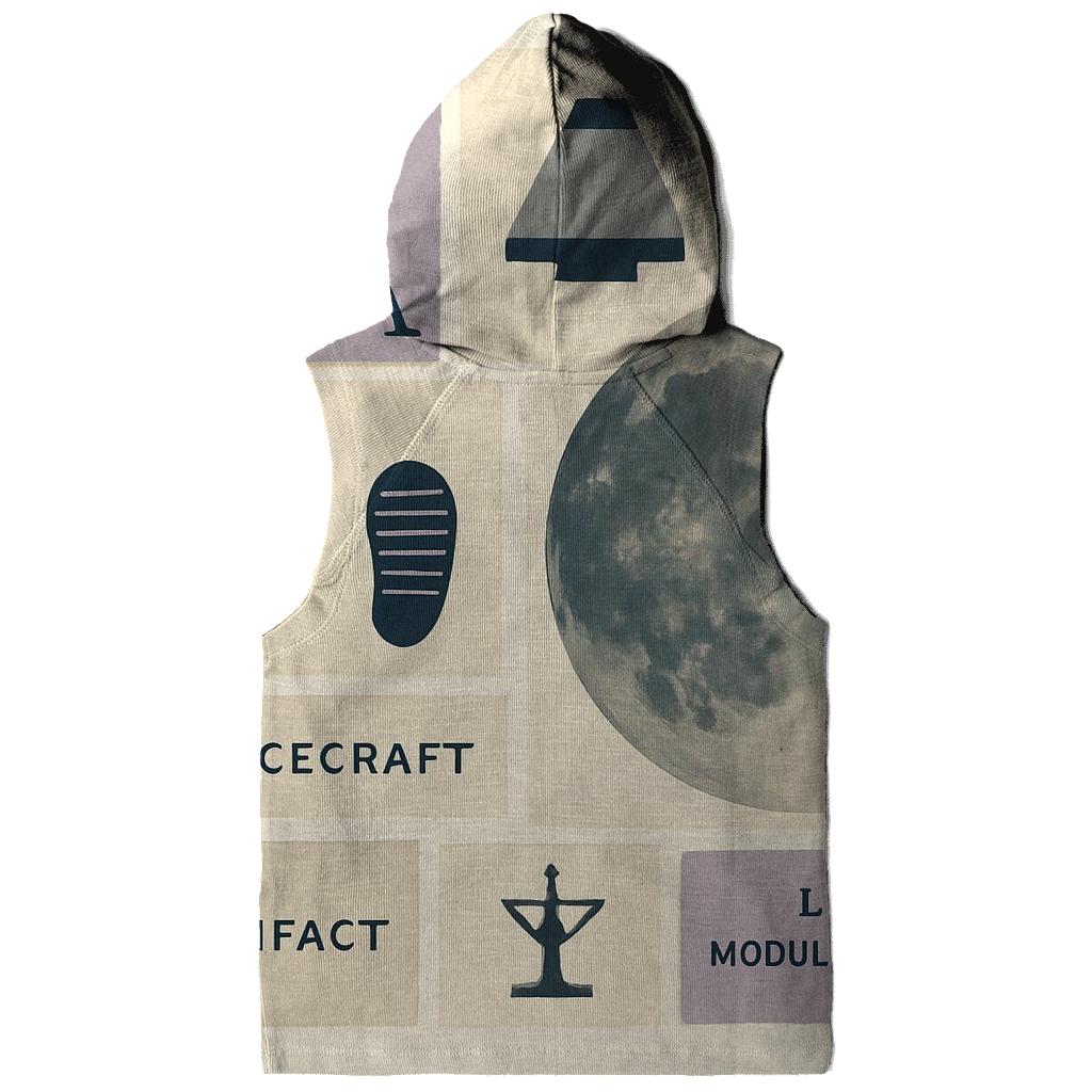 Lunar Museum Collage Grid graphic hoodies