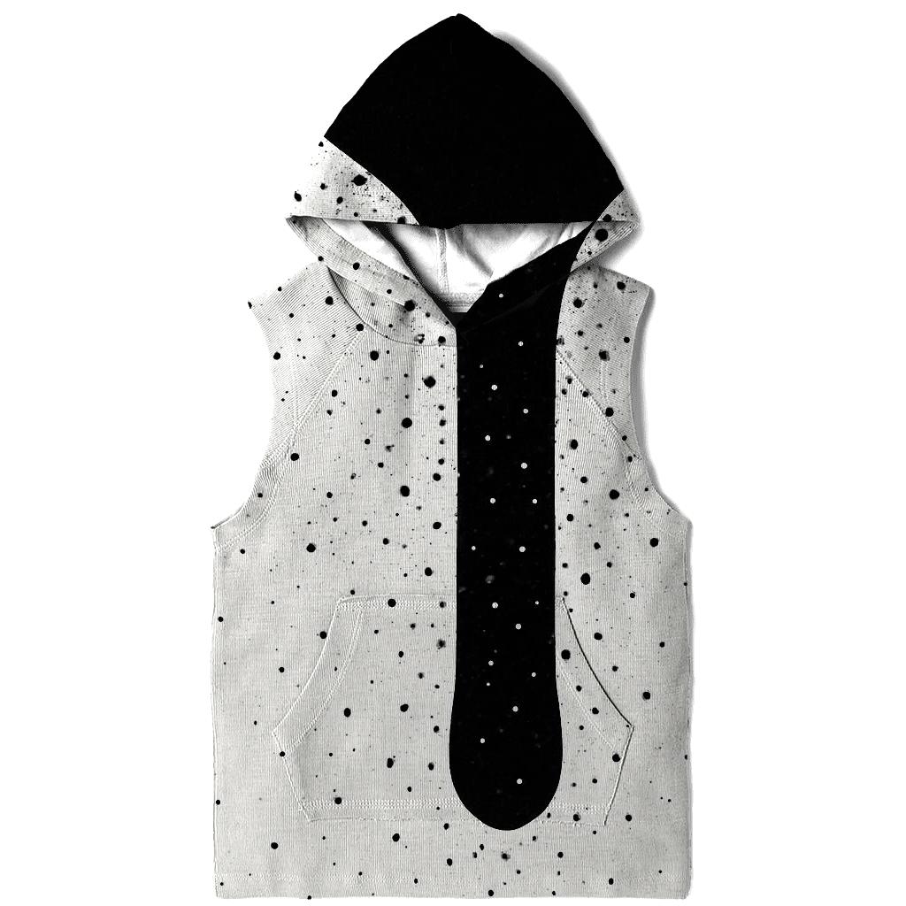 Ink Drip Constellation embroidered hoodies