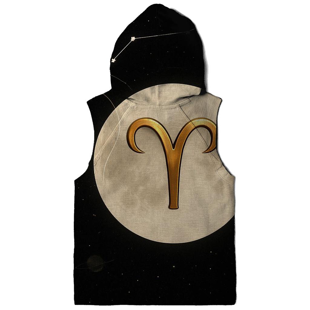 Aries Ram Horns Lunar Gate custom hoodies