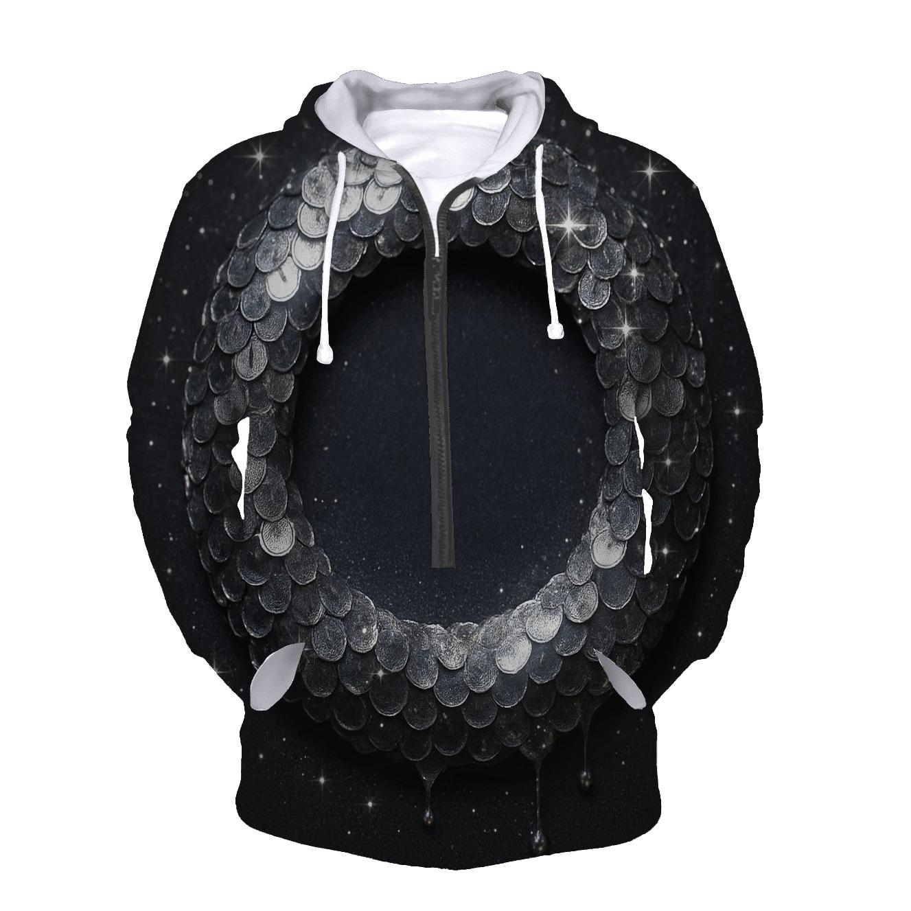 Sequin Eclipse Orbit hoodie designs