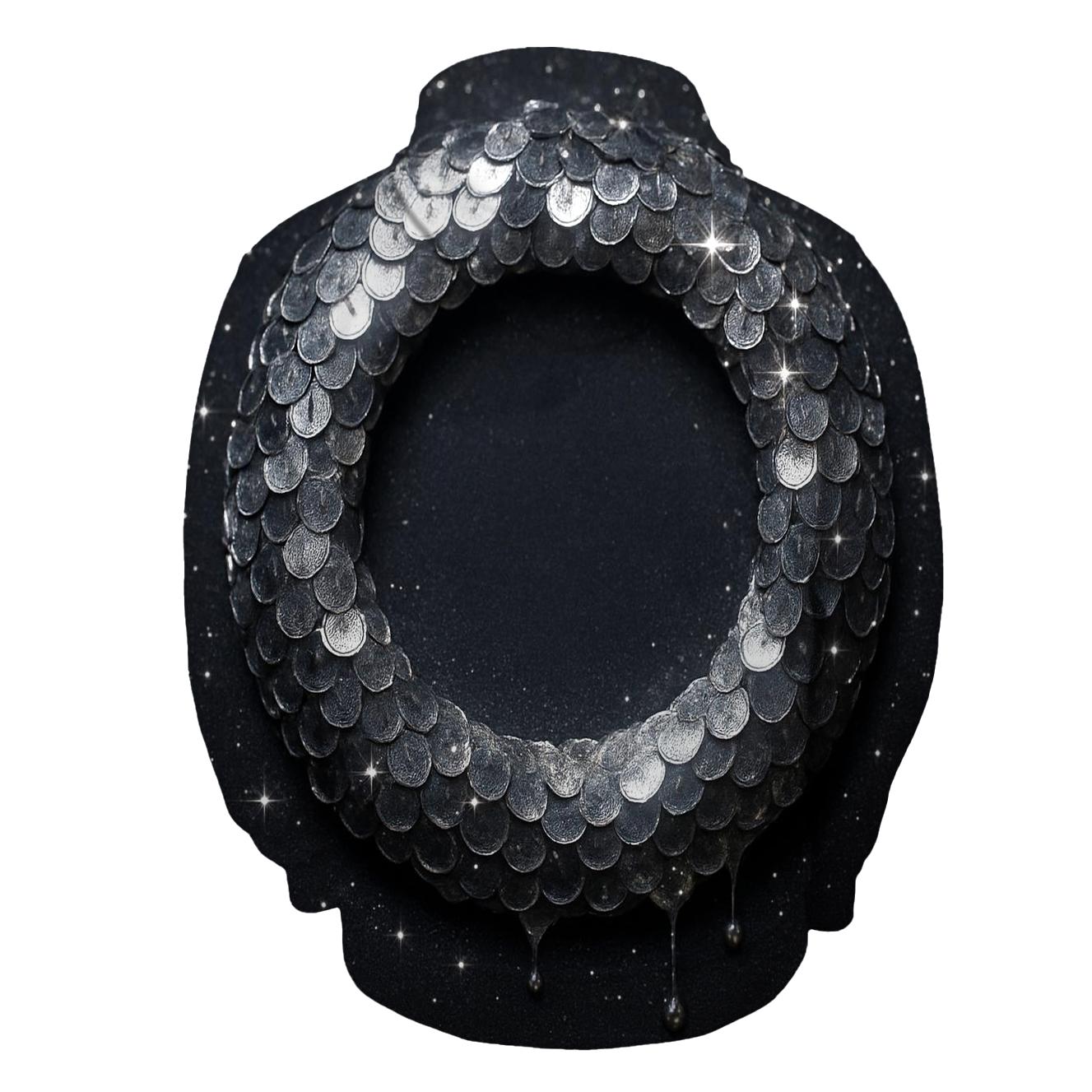 Sequin Eclipse Orbit hoodie designs
