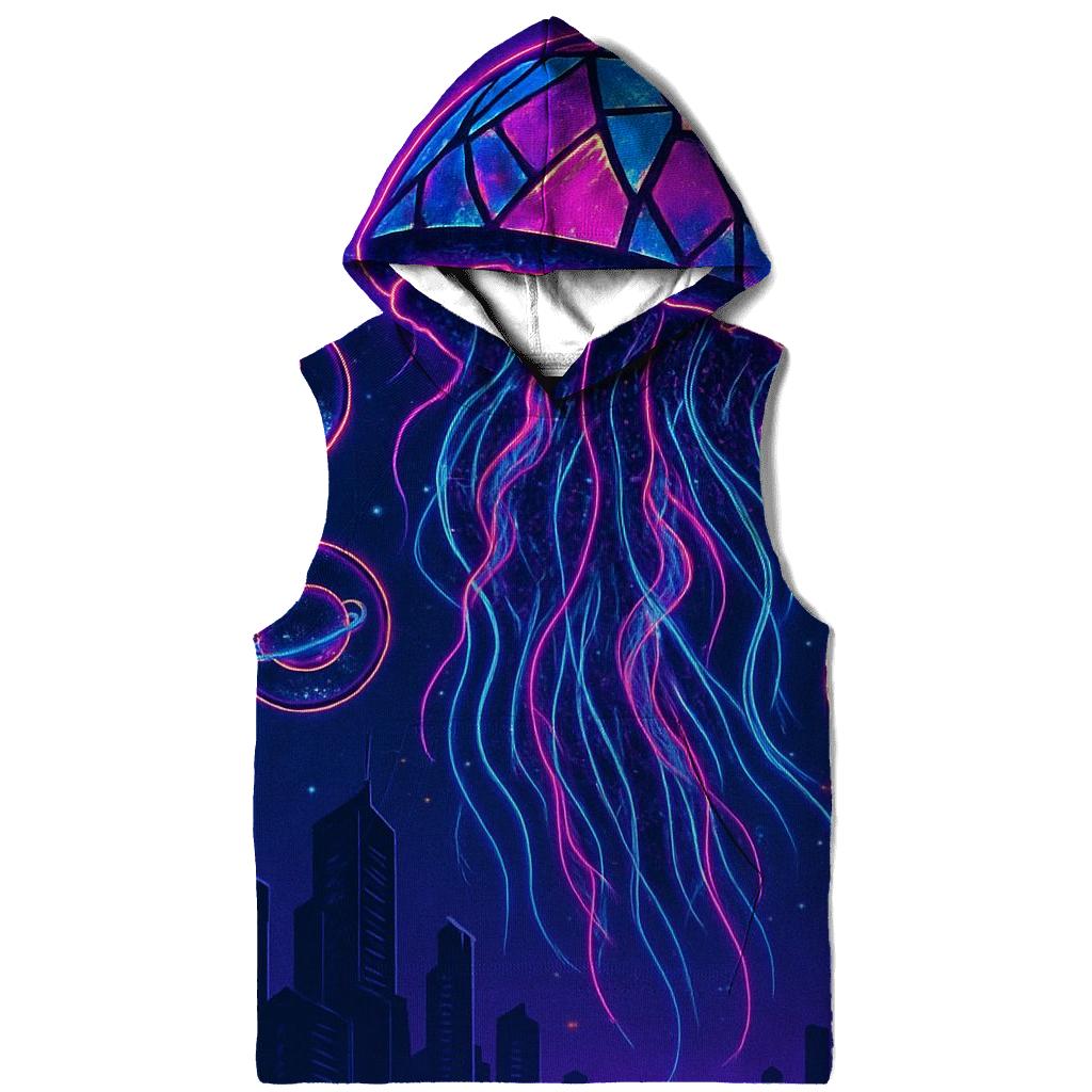 Shattered Jellyfish Skyline heavyweight hoodies