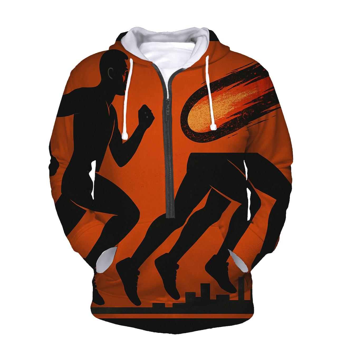 Meteor Trail Marathon Runner hoodie styles