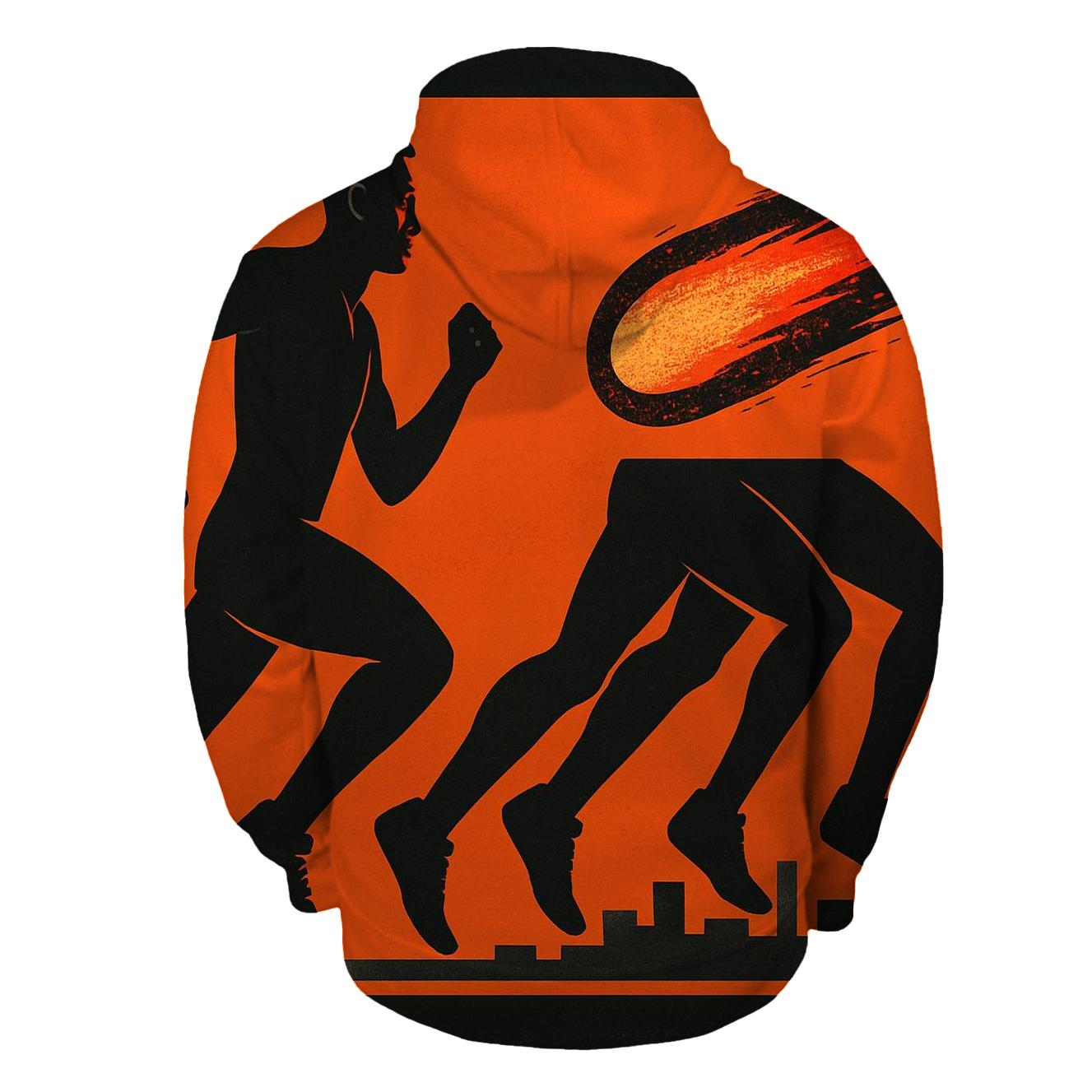 Meteor Trail Marathon Runner hoodie styles